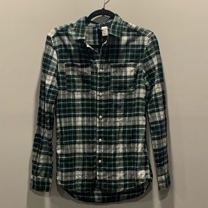 Plaid Button-Down Long Sleeve